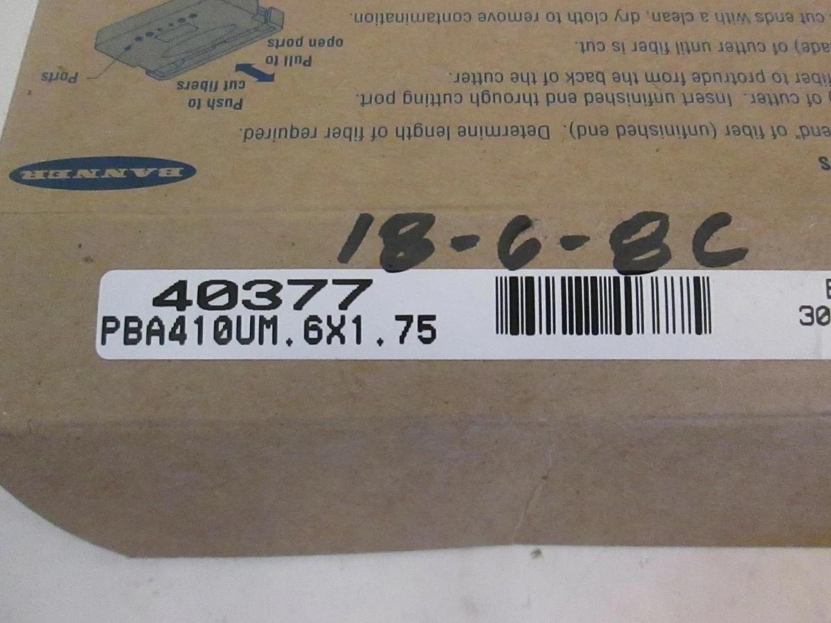 Banner Engineering PBA410UM.6X1.75 Plastic Fiber Optic, 1mm Core