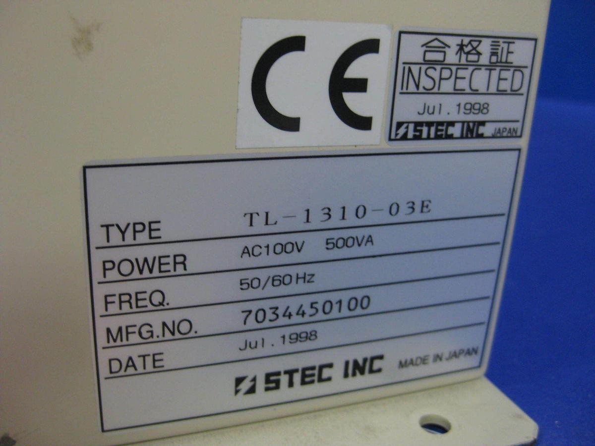 Used STEC TL-1310-03E Direct Liquid Vaporizing System for TEL (Tokyo Electron Ltd)