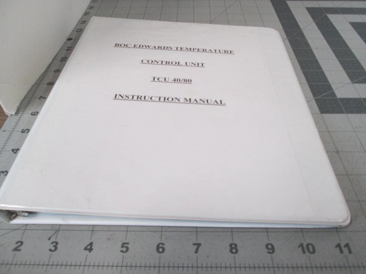 Used Edwards, TCU 40/80, Single Channel Temperature Control Unit, REV G, Used