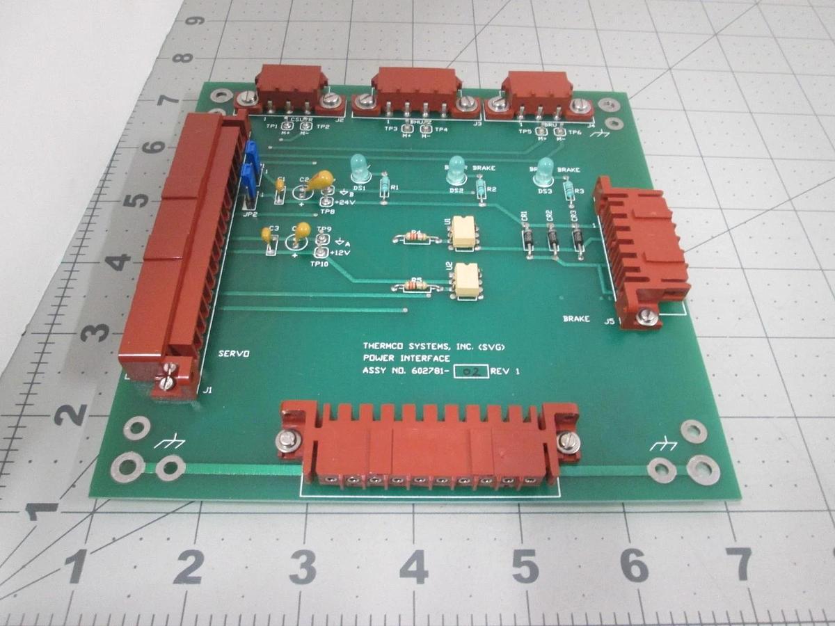 Used SPT Micro AVP , 602781-02, Power Interface PCB Assy, Used