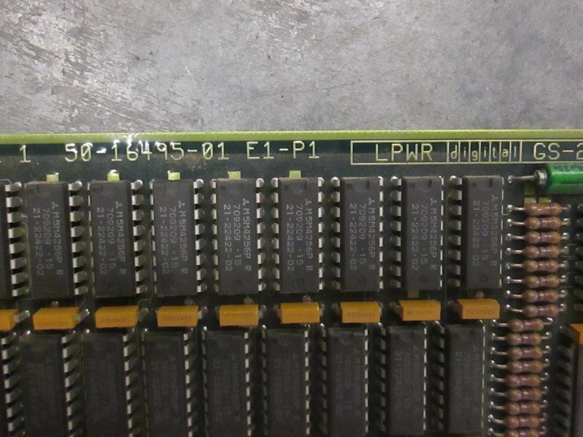 Used Digital 50-16495-01 Memory Board PCB Assy, Working When Removed