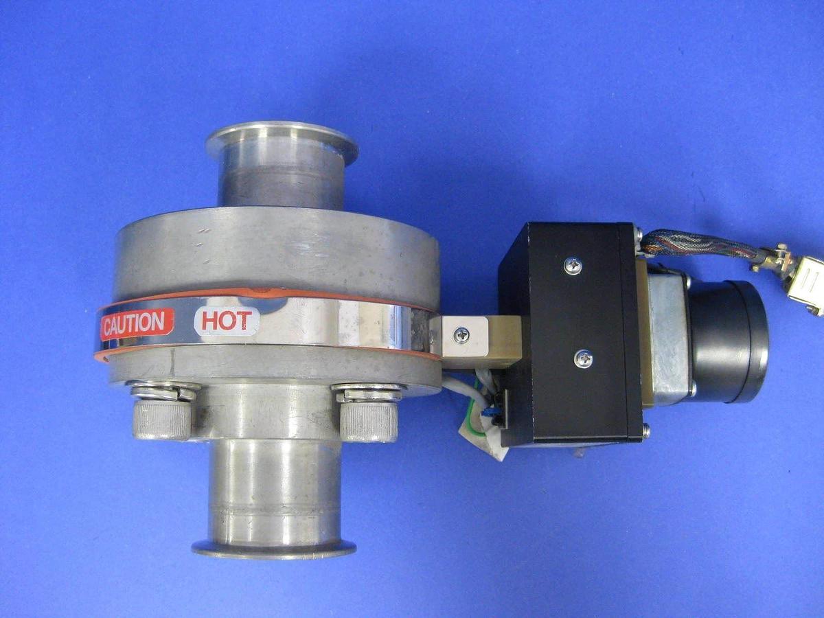 Used MKS 253B-14442 Heated Throttle Control Valve, Type 253B, 6" Flange, 2" ID, Used