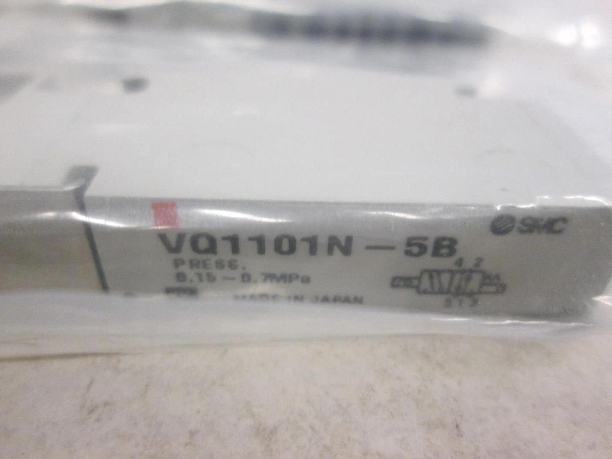 SMC, Solenoid Valve, VQ1101N-5B, 24VDC, New, Lot of 3