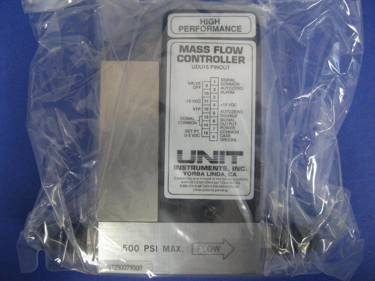 Used Unit UFC-1400N Mass Flow Controller, H2, 500 SCCM, 15 Pin D-Connector, Refurb