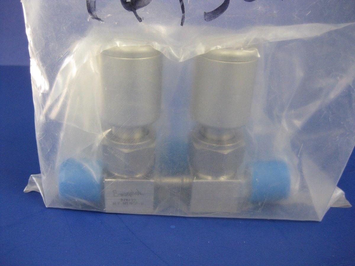 Used SWAGELOK NUPRO 6LV-M5195P-II 2-Stage Pneumatic Valve Assembly N/C, N/C, 3 Ports