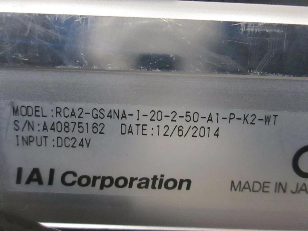 Used IAI Corporation, Mini Robo Cylinder, RCA2-GS4NA, Used