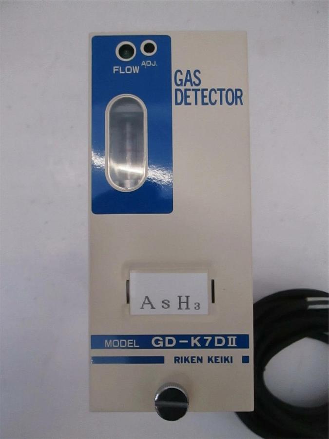 Used Riken Keiki GD-K7D2 Gas Detector for Gas Box AsH3, Used