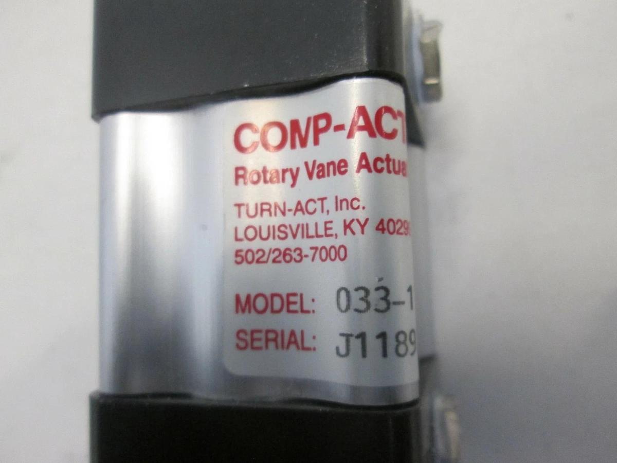 Used Comp-act, 033-111-00, Rotary Vane Actuator, Used