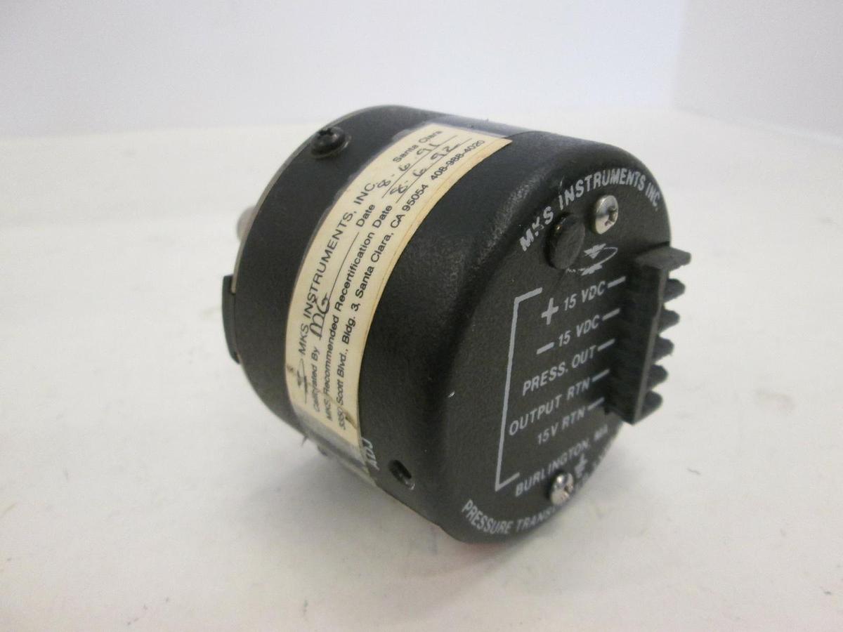 Used MKS, Baratron 10 Torr Pressure Transducer, 222CA-00010-AB, Used