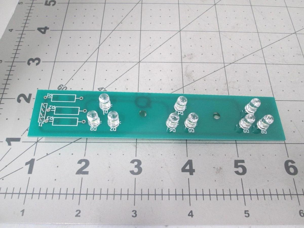 Nokomes, BPL-105-White, Back Lightning, LED, PCB Assy, Lot of 4
