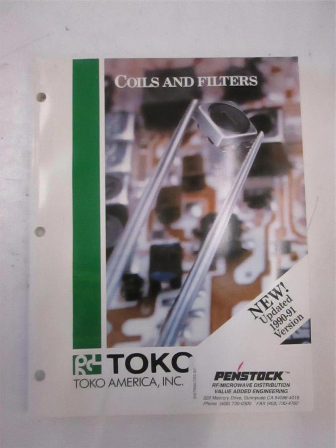 Used Coils and Filters TOKC 1990-1991 Catalog, Used