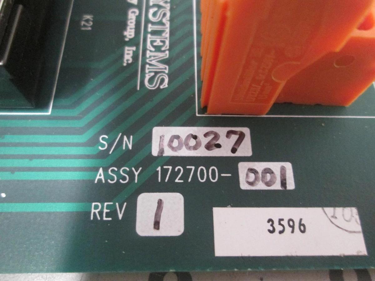 SVG, SPT Micro, 172700-001, Relay PCB Assy w/ Omron Relays, New