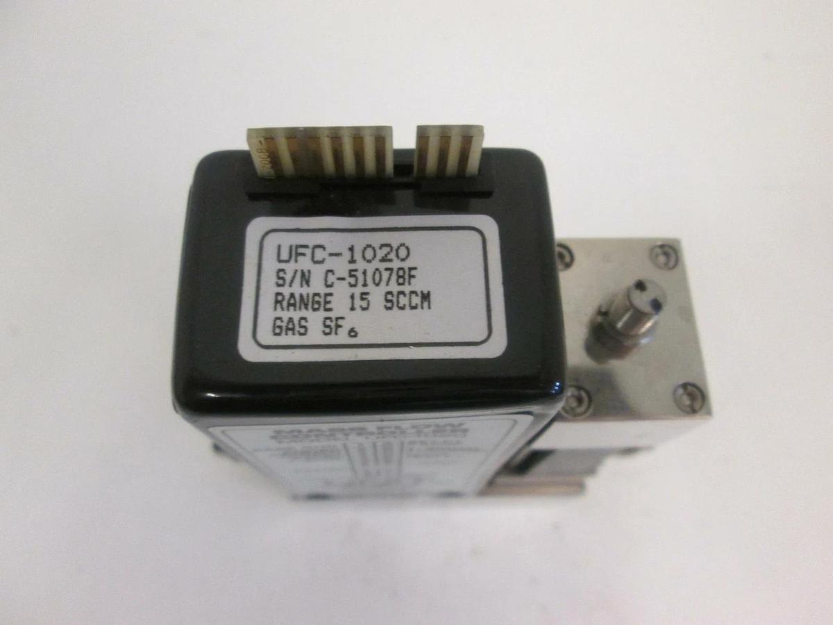 Used Unit UFC-1020 Mass Flow Controller MFC, SF6, 15 SCCM