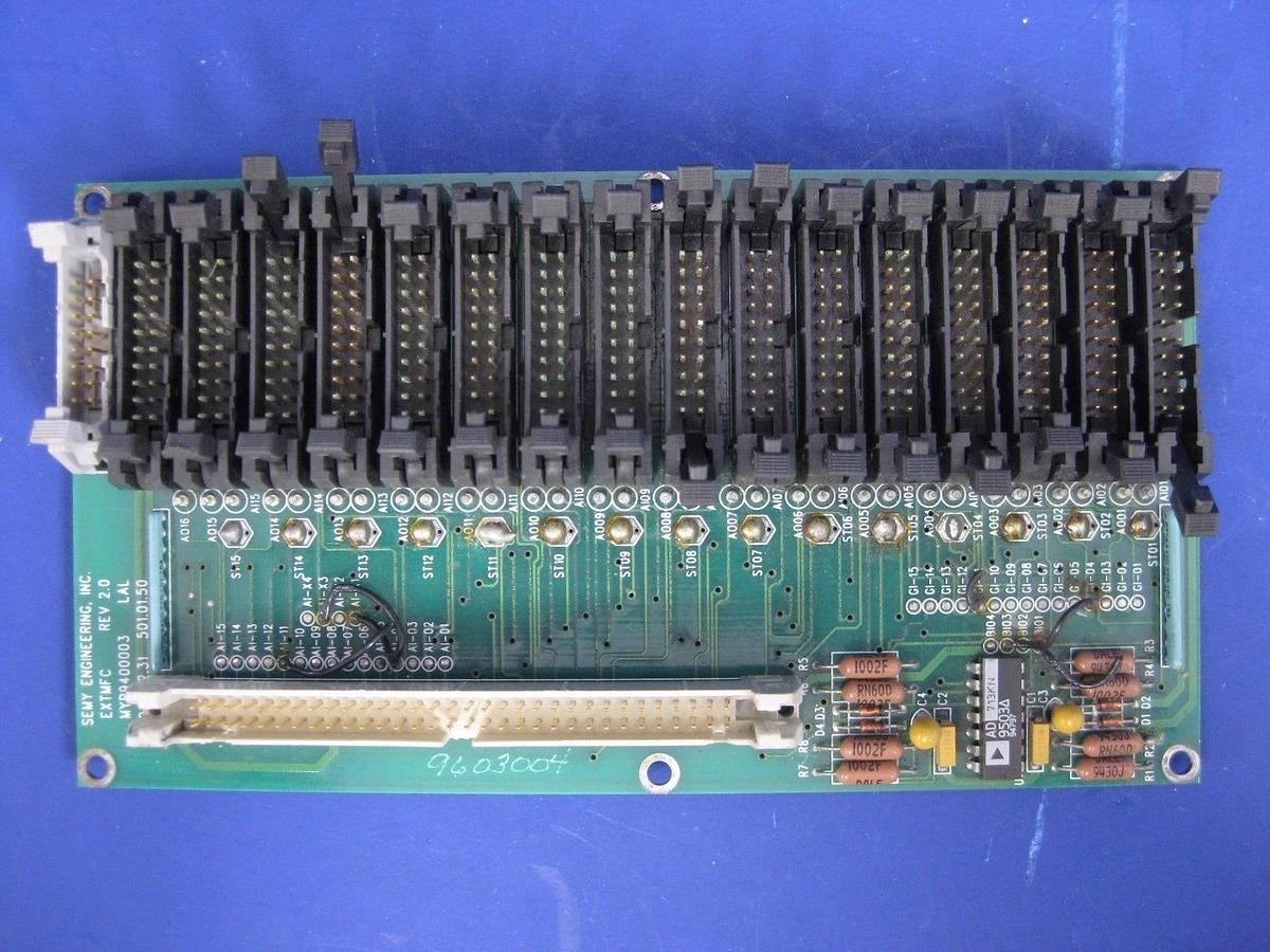 Used Semy Engineering MYP9400003, EXTMFC PCB Assembly, Used