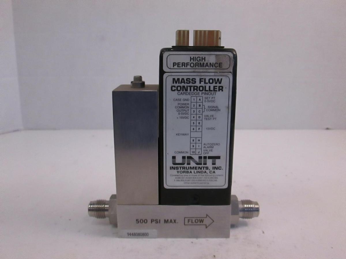 Used Unit UFC-1500A Mass Flow Controller, Gas, NH3, 200 SCCM