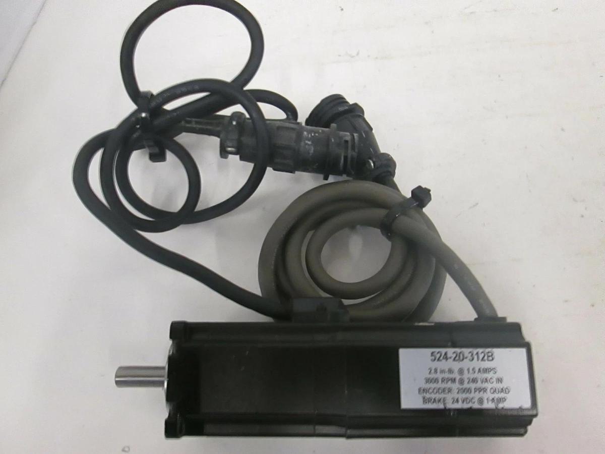 Used Simple Servo, Servo Motor 524-20-312B, Used