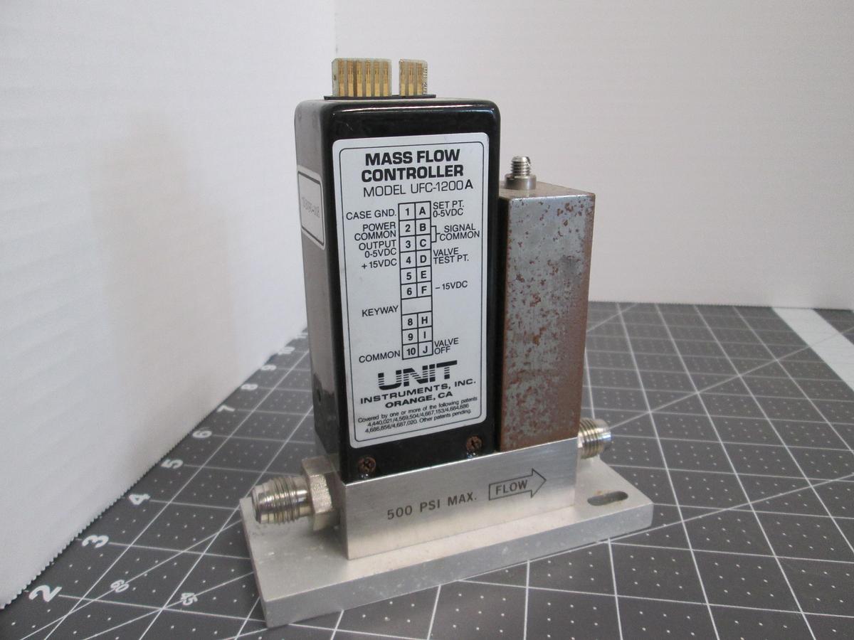 Used UNIT Instruments, UFC-1200A Mass Flow Controller N2 1 SLM MFC