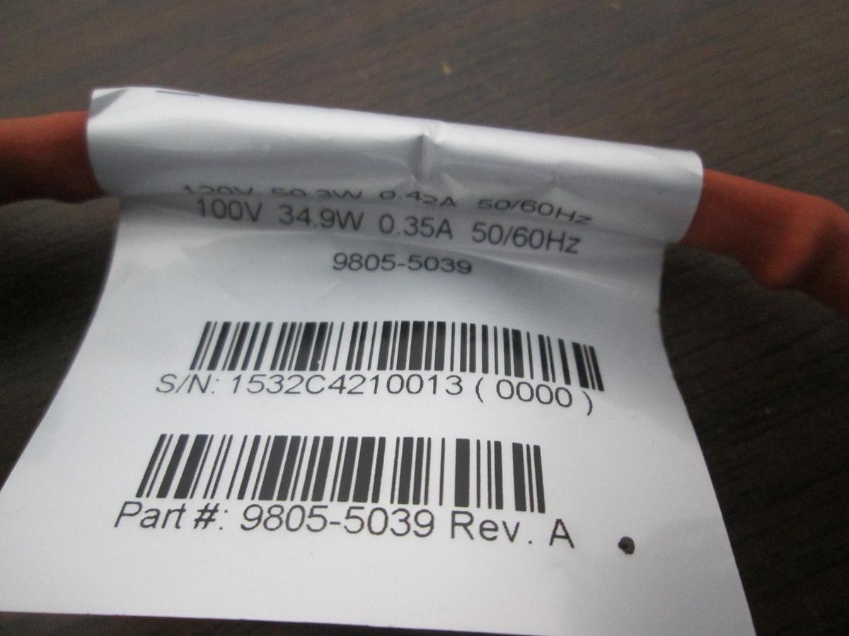 Used MKS, 9805-5039, Heater Jacket, 120V, 50.3W, 0.42A, 50/60Hz, Used