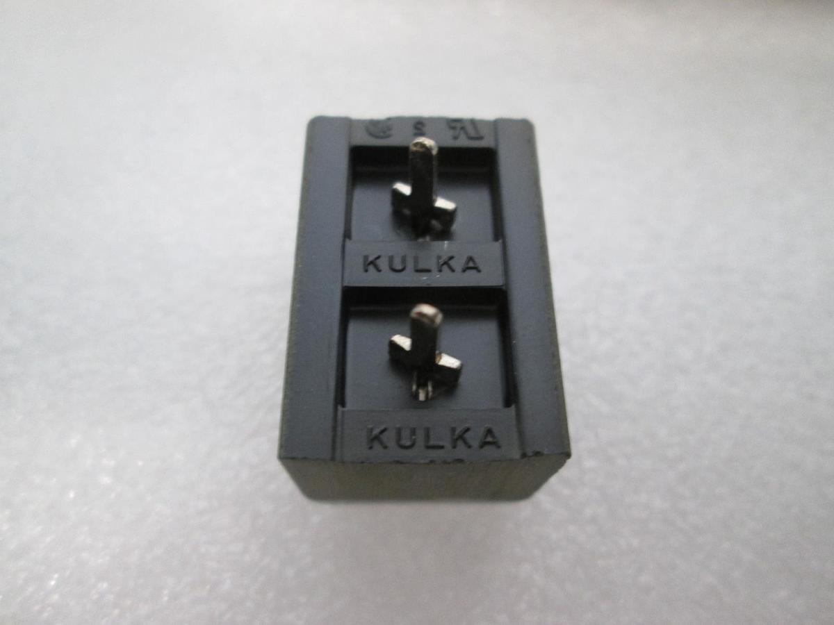Kulka, 119-7081, 2 Position Single Row Terminal Barrier, New, Lot of 25