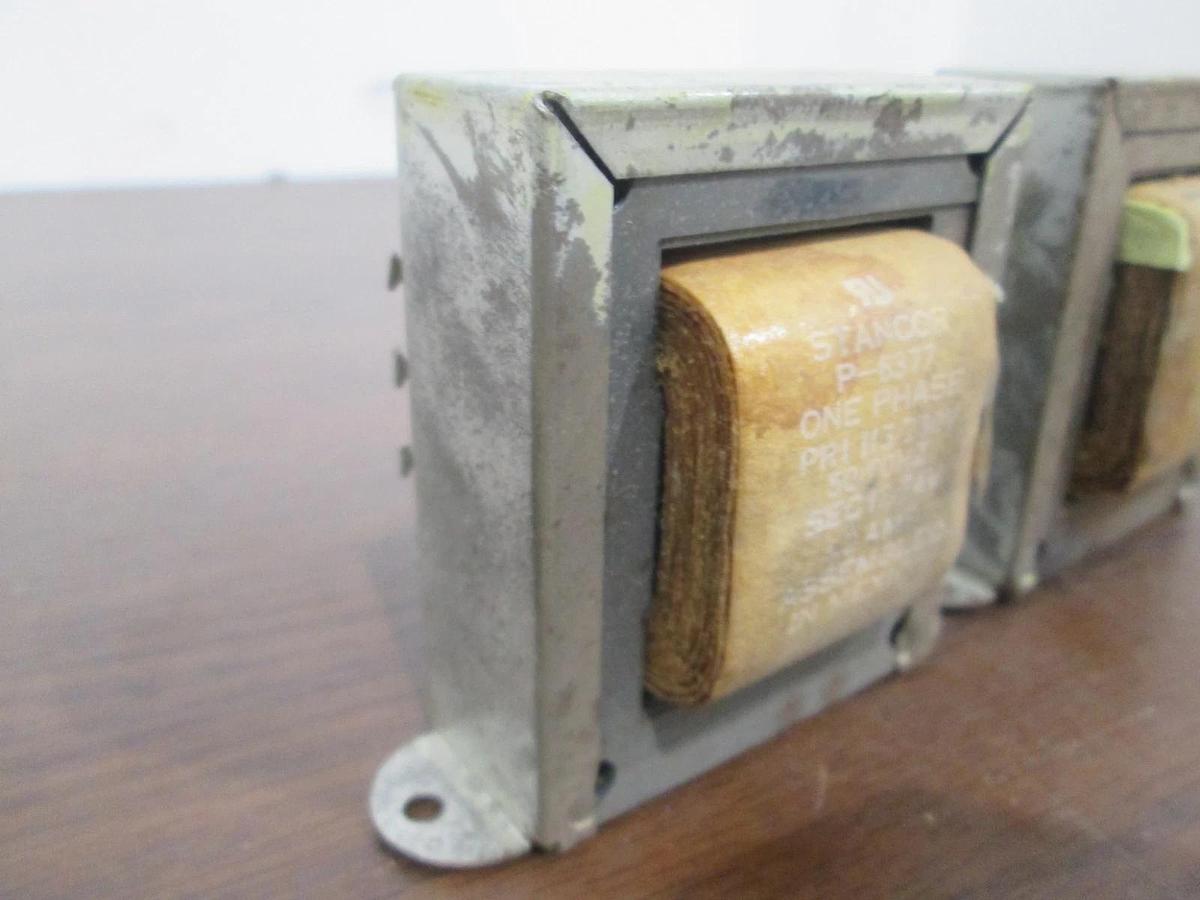 Used Stancor, P-6377, One Phase Power Transformer, Used, Lot of 2