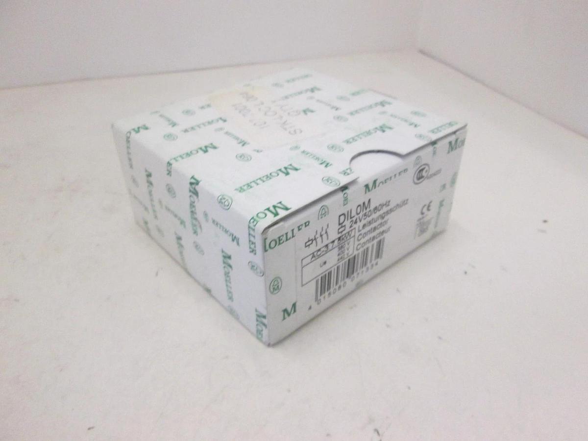 Klockner MOELLER, DILOM (24v 50/60 Hz), CONTACTOR, RELAY 24V 50/60 Hz, CE, New