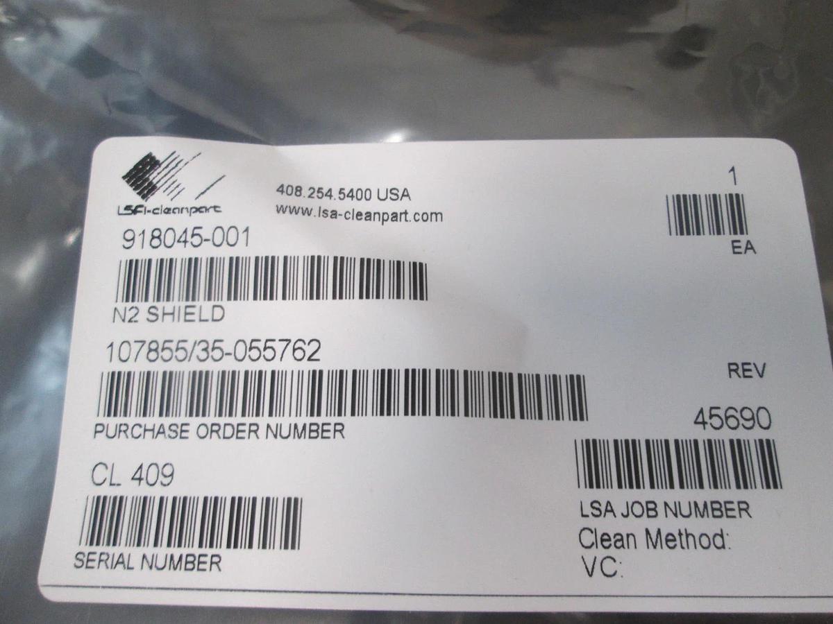 Watkins Johnson, 918045-001, N2 Shield, Stiffened for WJ999, New