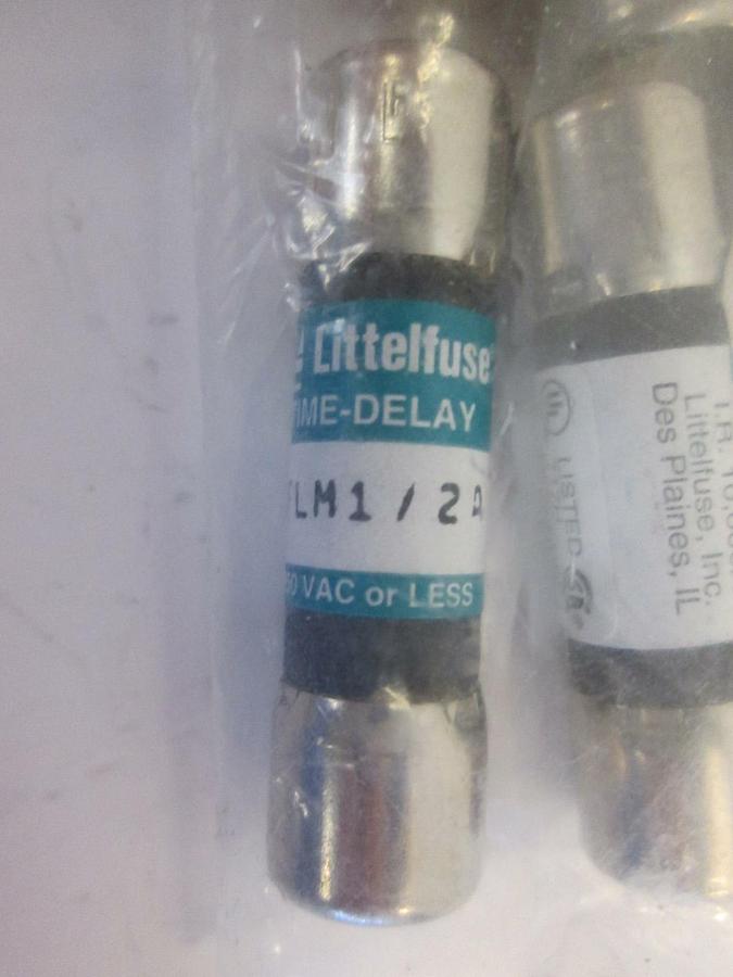 Littlefuse Fusetron FLM-1/2A Fuse, Lot 8, New