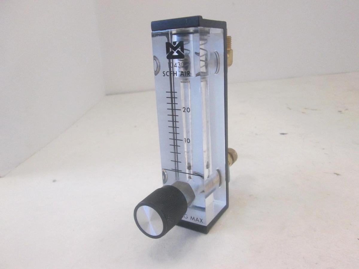 Used 10430, Flowmeter, 0-26 SCFH Air, 100 PSIG Max, Used
