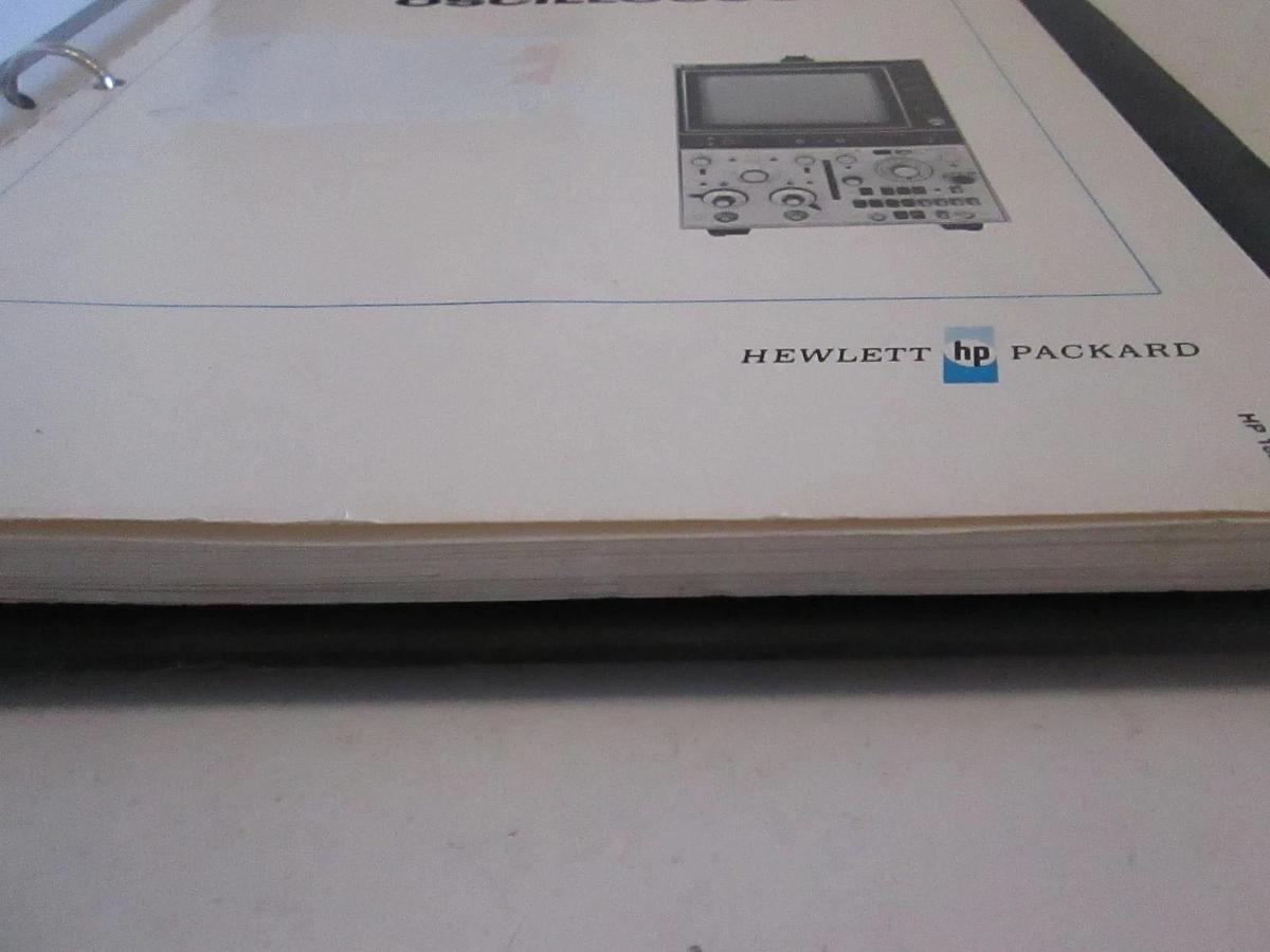 Used HP 182C Oscilloscope Operating and Service Manual, Used