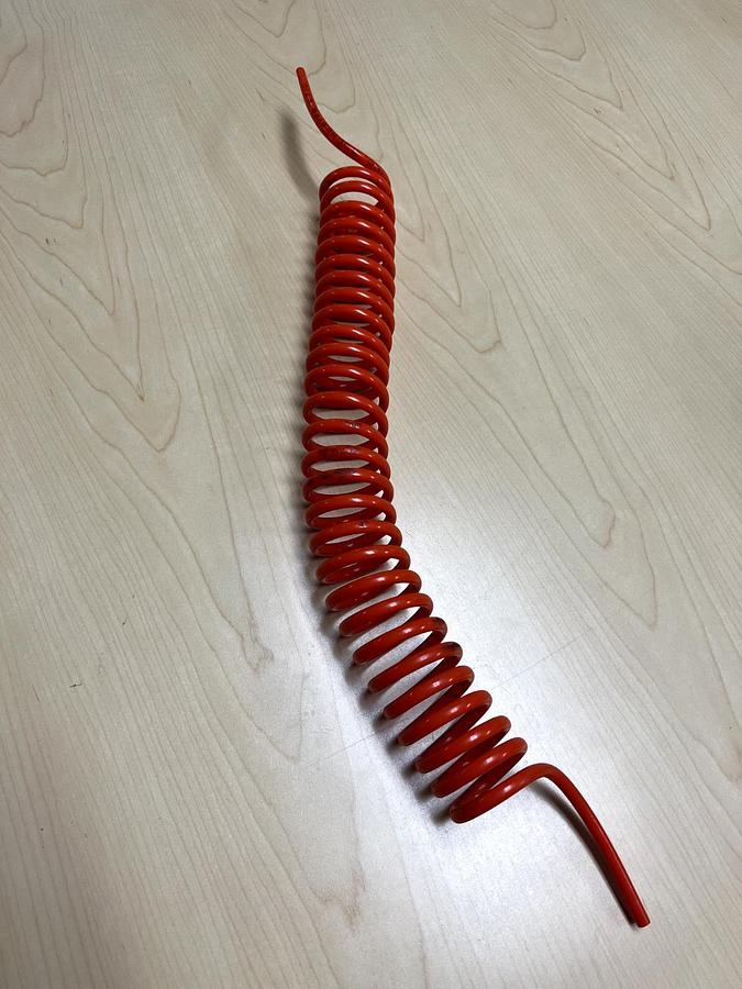 Used Legris. Flexible hose, .-U 1/4" O.D. 203 189