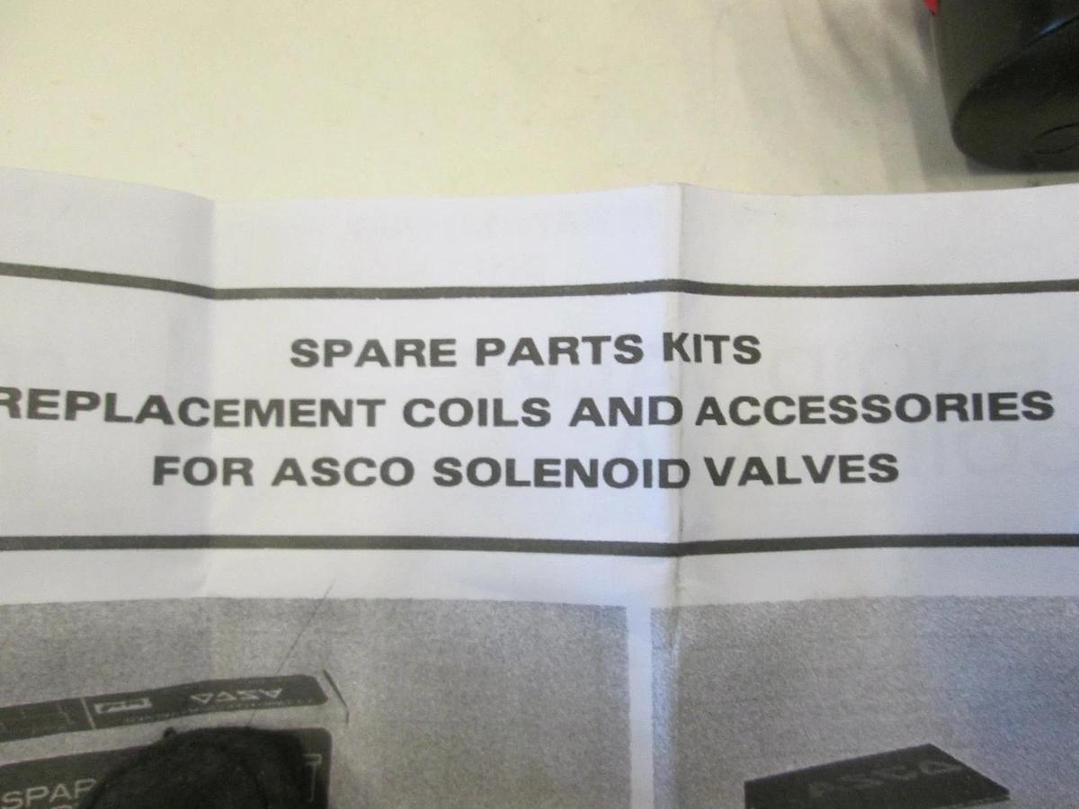 Asco Red Hat, Solenoid Valve Coil, 064982-004-D, New
