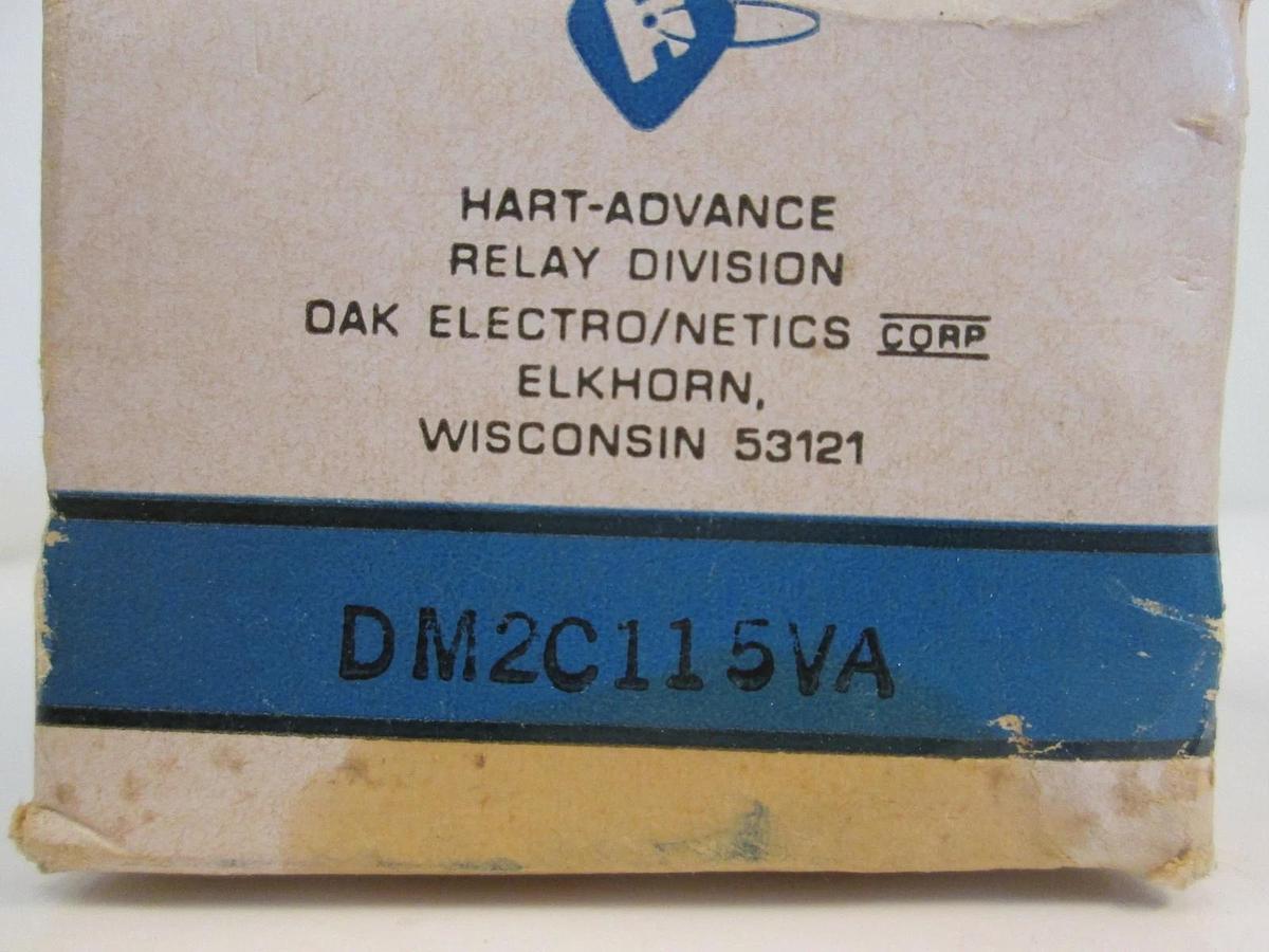 Hart-Advance Relay, DM2C115VA