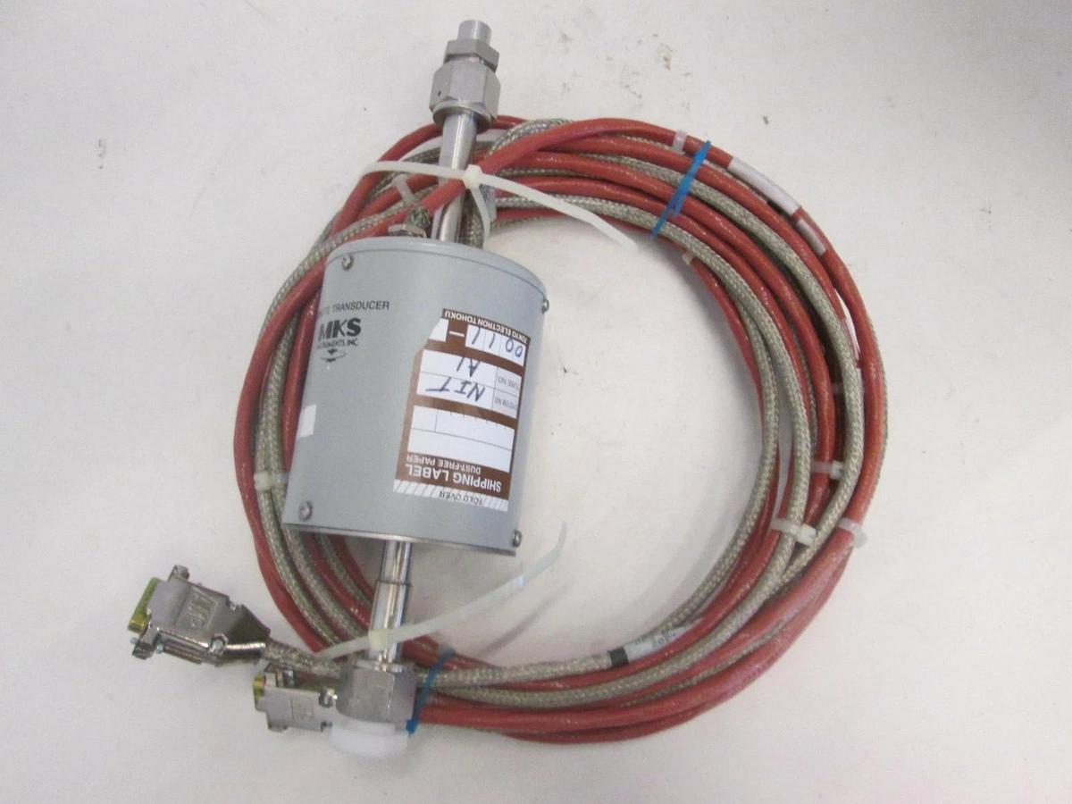 Used MKS Instruments, Model 619A12TBFH4, Remote Transducer 100 TORR, Used