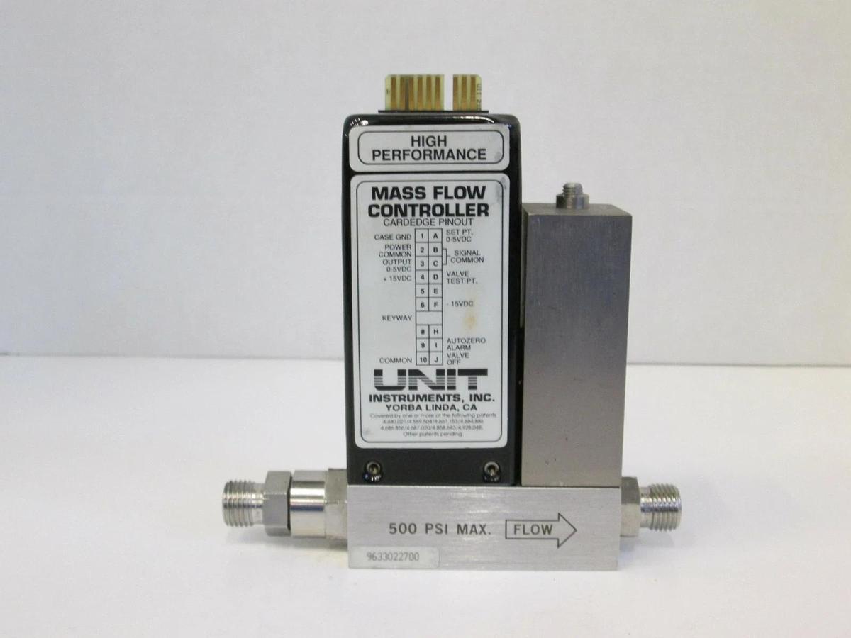 Used Unit UFC-1200A Mass Flow Controller MFC, SIH2CL2, 200 SCCM, 1/4" Male