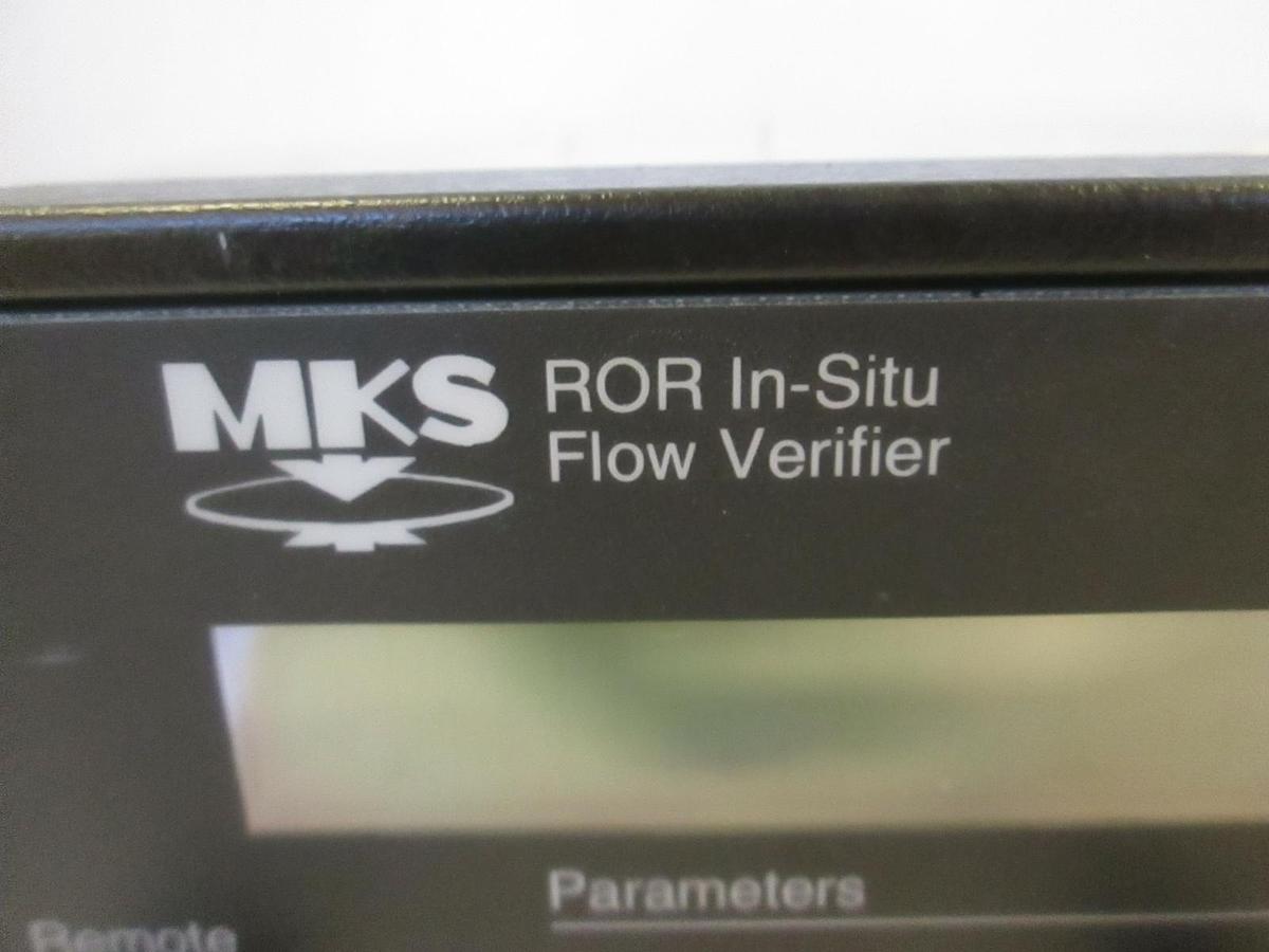 Used MKS ROR In-Situ Flow Verifier 117861-G1 w/Keys, Used
