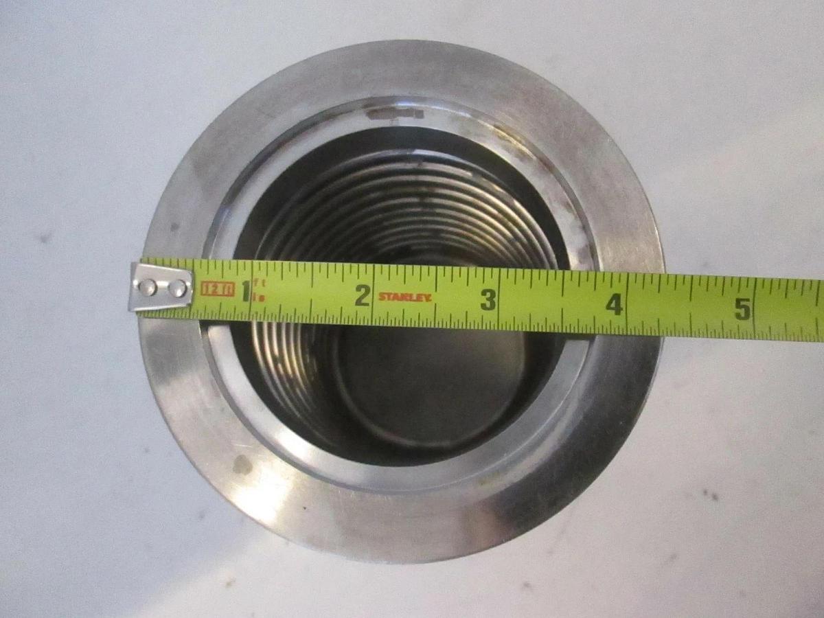 Used Stainless Steel Vacuum Pump Adapter, Used
