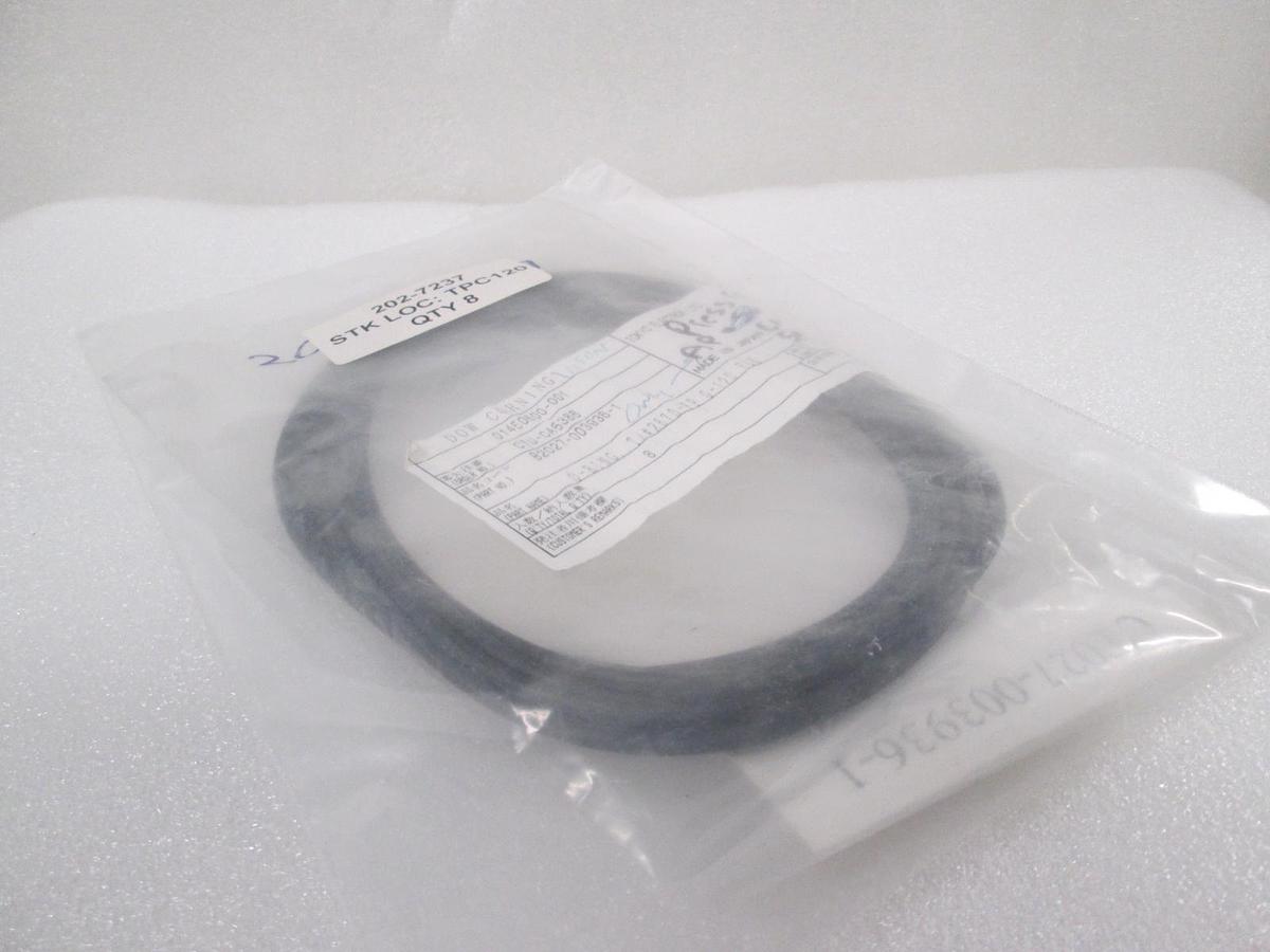 TEL Tokyo, O-Ring, T/#2670-FP, G-120, Black, 202-7237, New, Lot of 8