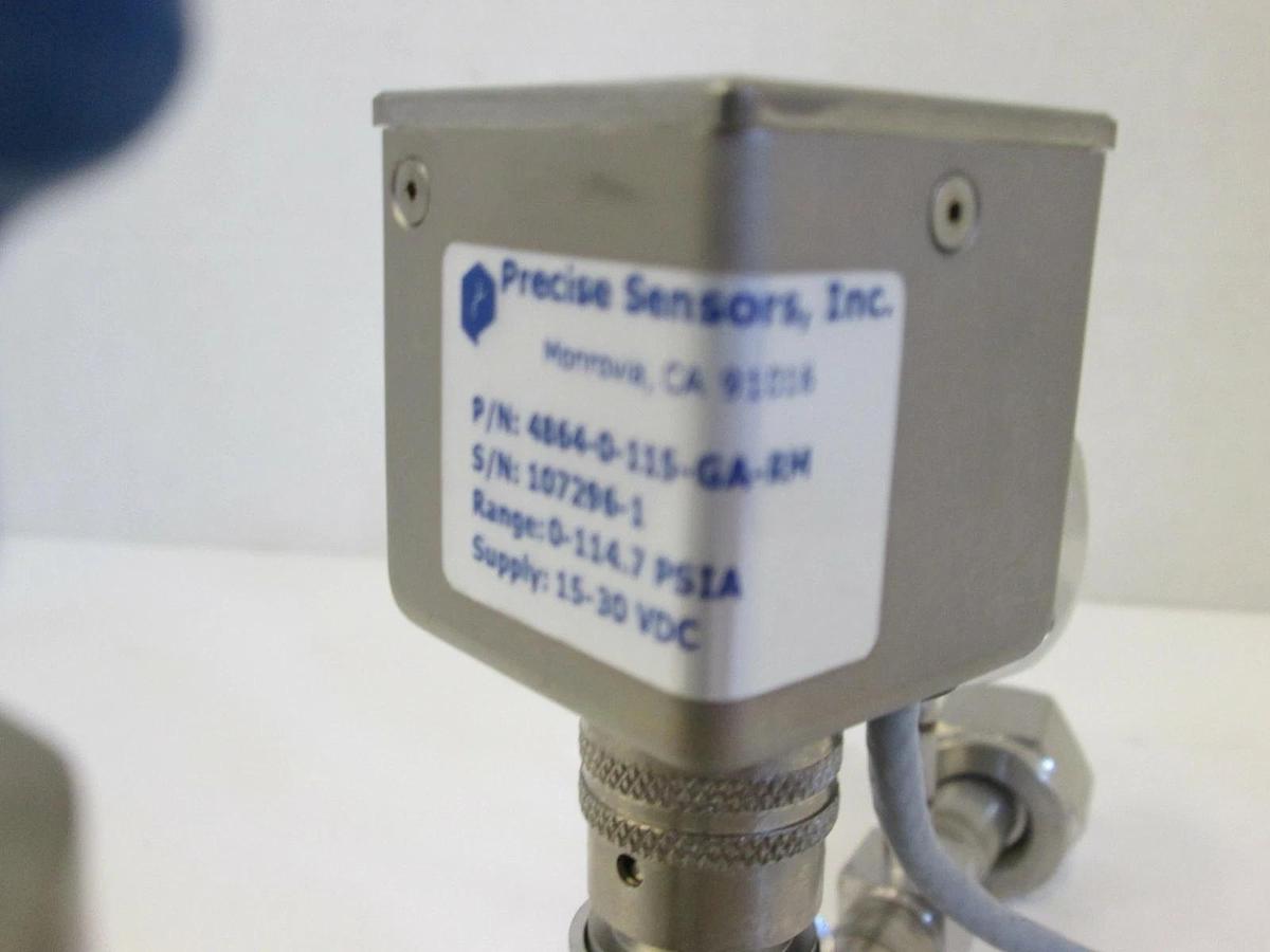 Used Veriflo SQ420 Regulator Gas Stick Assy w/ 944I Valve, Display Sensor