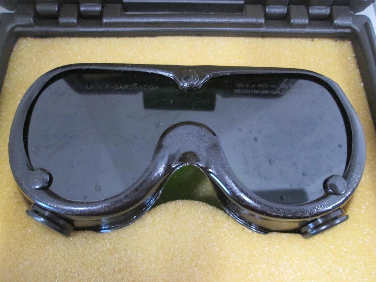 Used Laser-Gard, Goggle w/ Hard Case, New