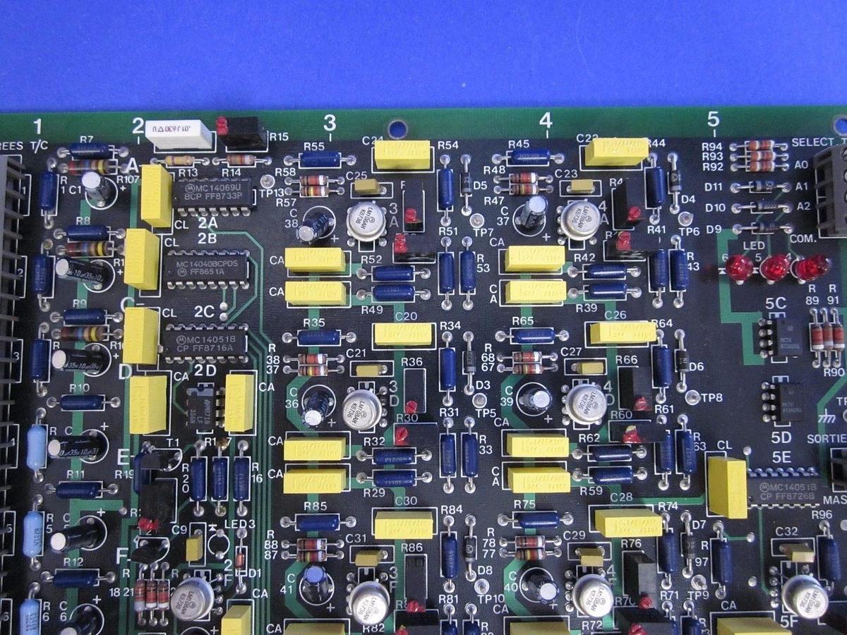 Used Semy Engineering MYP821000A  6 Input T/C Amplifier