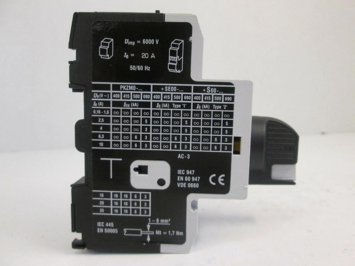Used Moeller PKZM0-20 Motor Starter