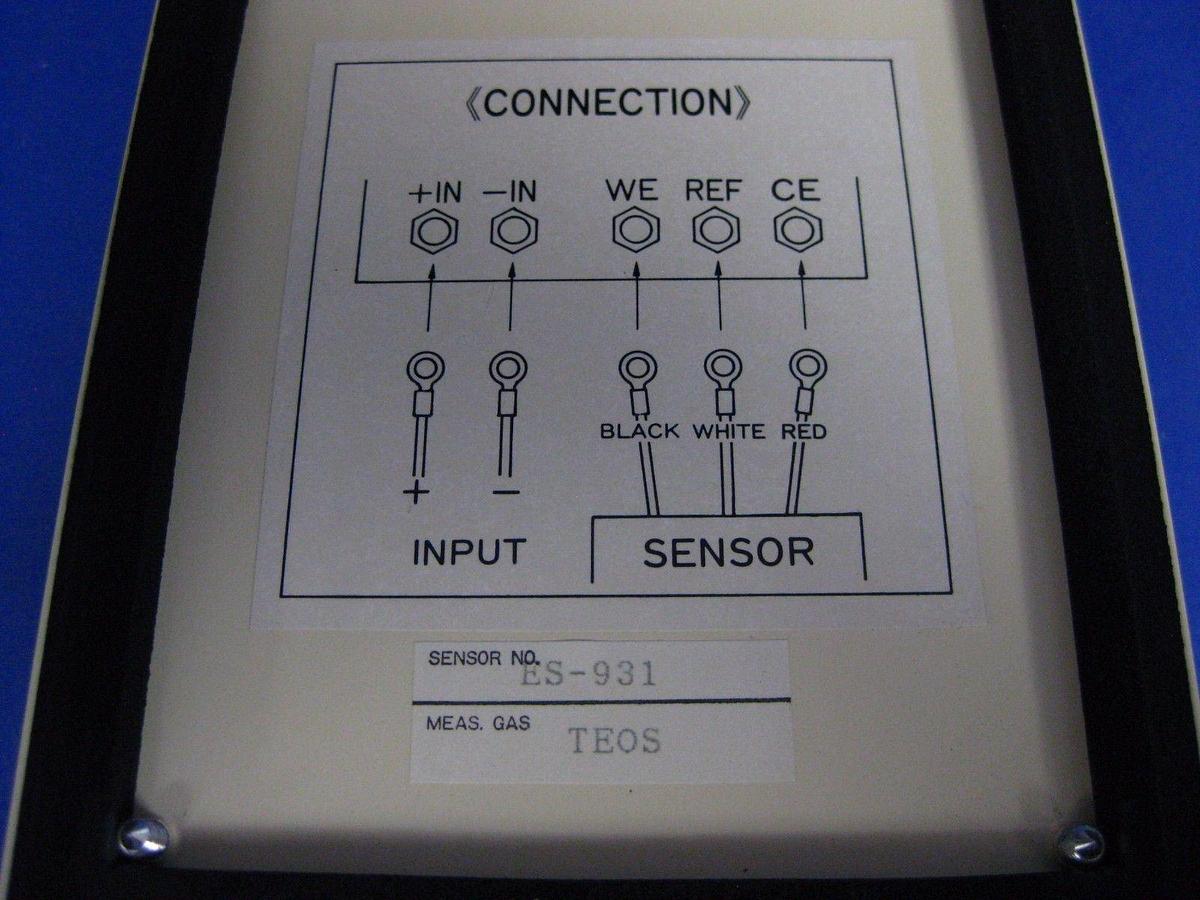Used RIKEN KEIKI Model GD-K3 Gas Detector Head, TEOS