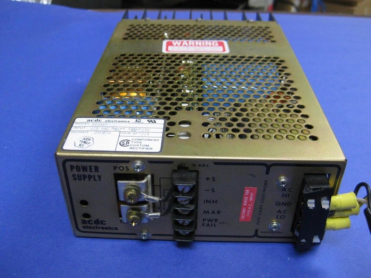 ACDC Electronics RS24N7 Power Supply, 115 VAC Input, Used