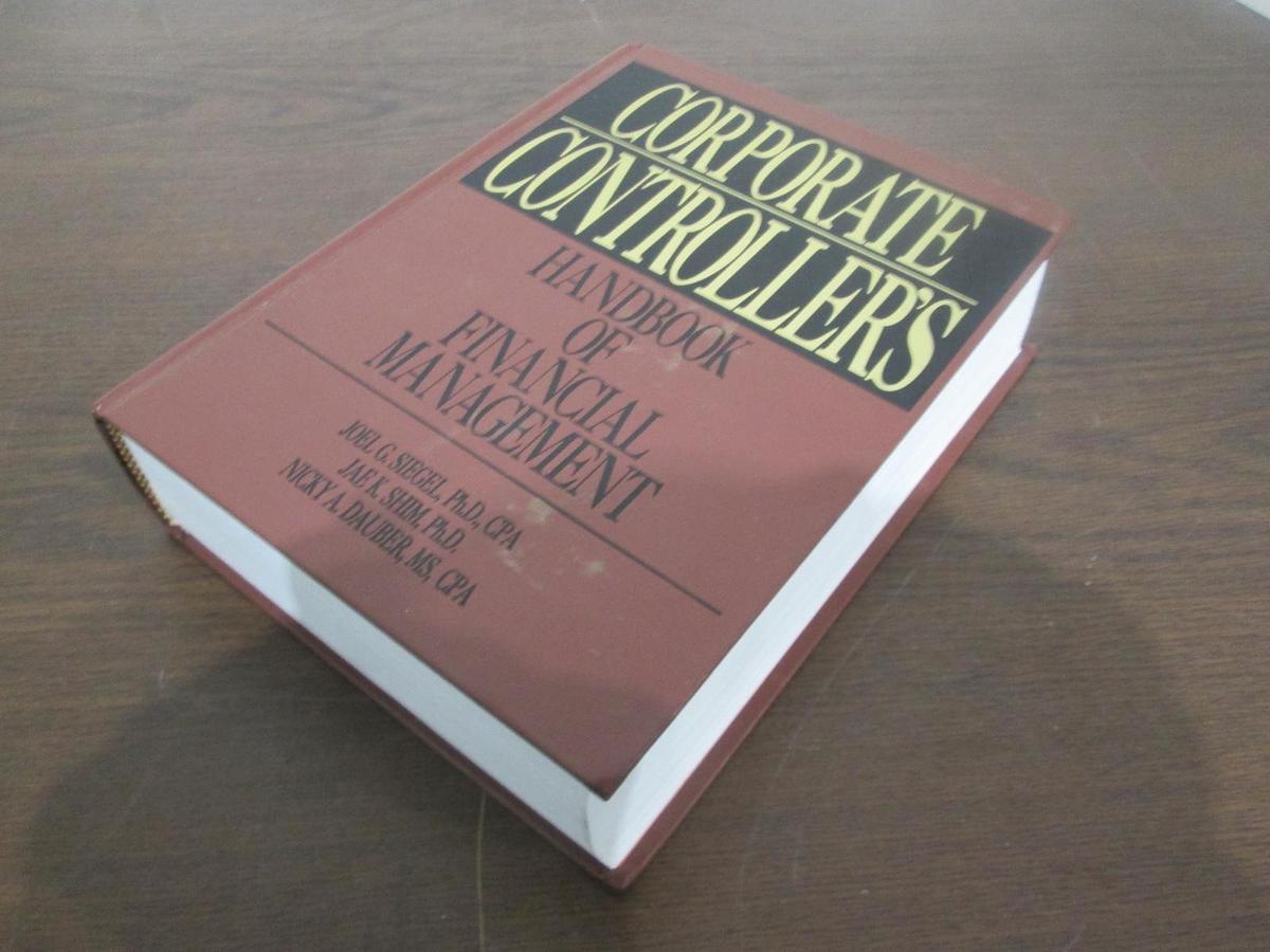 Used Corporate Controllers, Handbook of Financial Management, 0-13-174459-3, Used