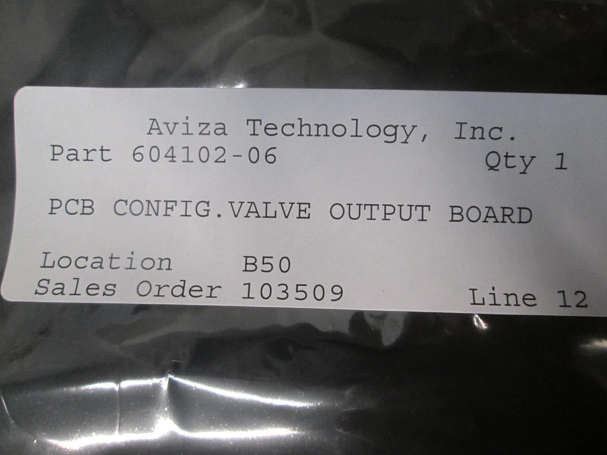 Used SPT Micro, 604120-06, Valve Output PCB Configuration Board, New