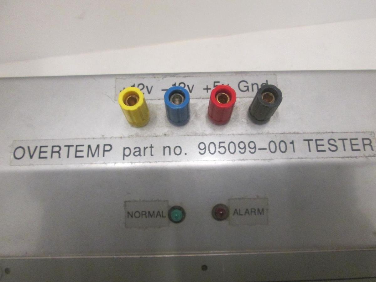 Used WJ 999 Watkins Johnson, 905099-001, Overtemp Tester w/ Key and Ribbon Cable, Use