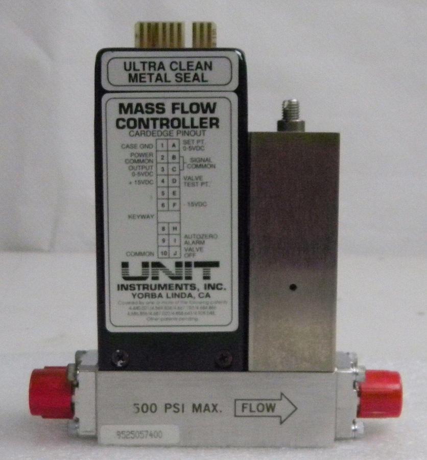 Used Unit UFC-1260A, Mass Flow Controller, Gas- N2, Range- 1 SLM, 1/4" M I/O VCR