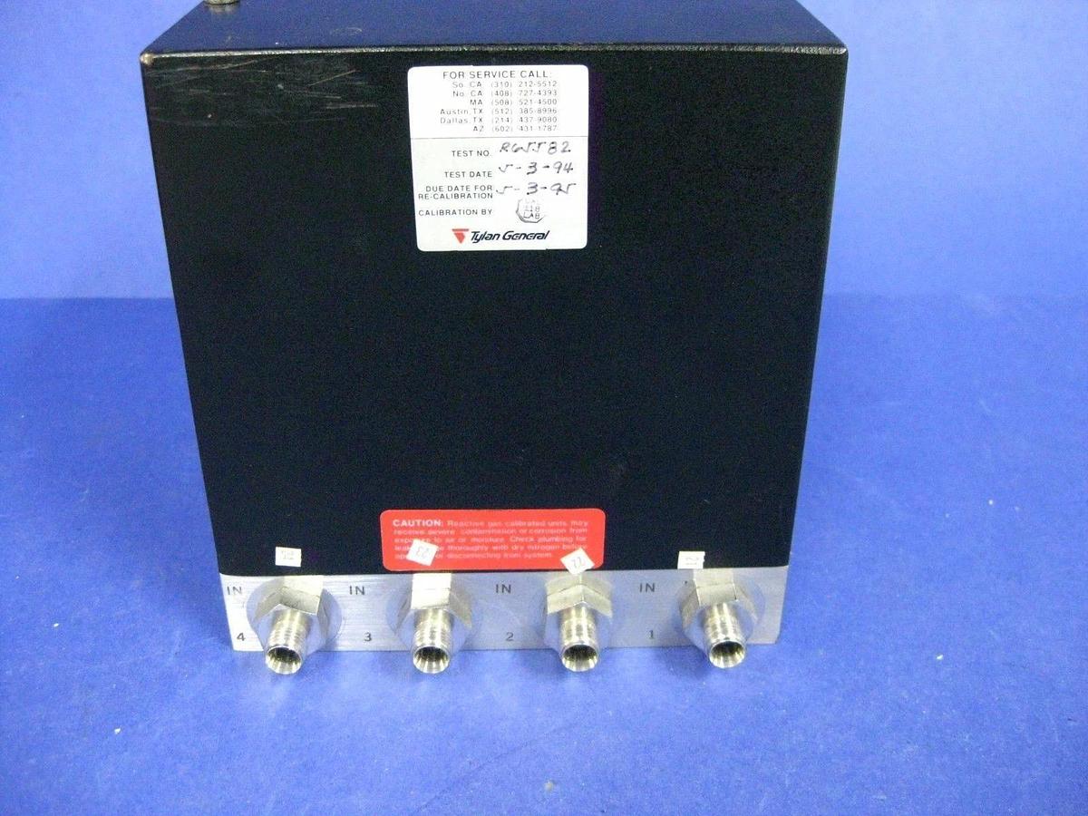 Used Tylan MFS-460-012 Mass Flow System, 4 Channels 902113-230-012, Used