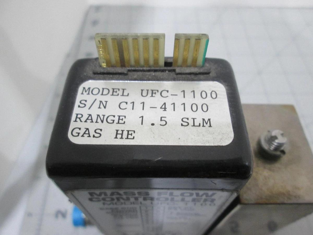 Used Unit, UFC-1100, Mass Flow Controller, He, 1.5 SLM, Used