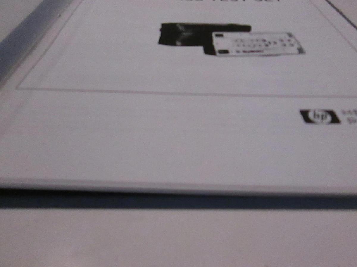 Used HP 4938A Network Circuit Access Test Set Operating and Service Manual, Used